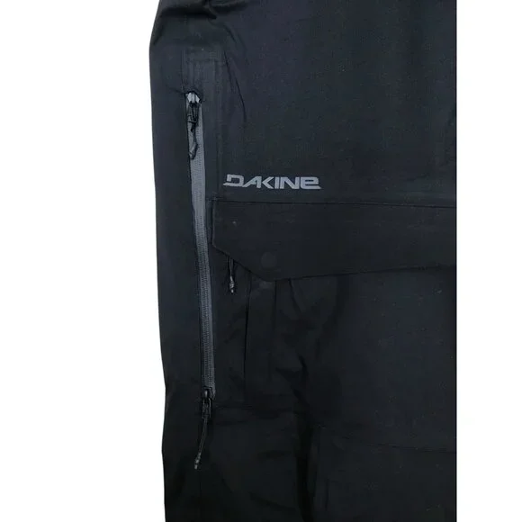 Dakine Sender Stretch 3L Shell Snowboard Pants Womens Size XL Black RECCO